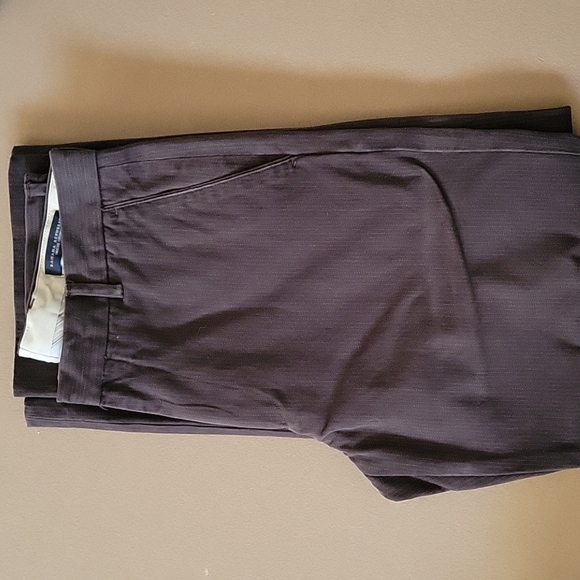 Mens Banana Republic brushed corduroy brown striped 32×30 chino - Picture 1 of 2